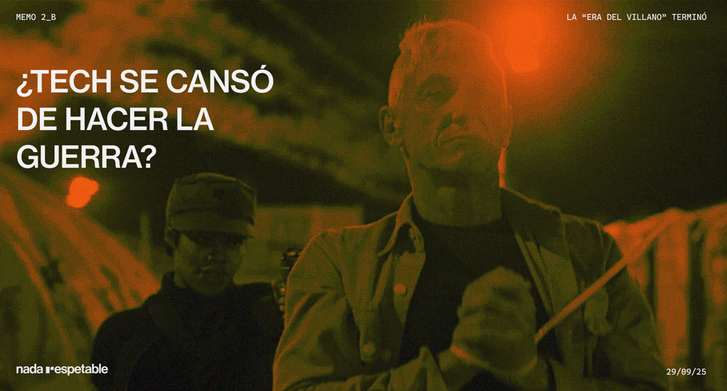 Memo #2_b: La "era del villano" terminó